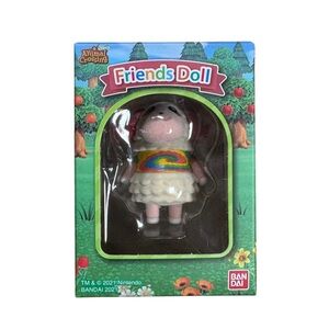 Bandai Animal Crossing Flocked Friends Doll- Dom (2021)